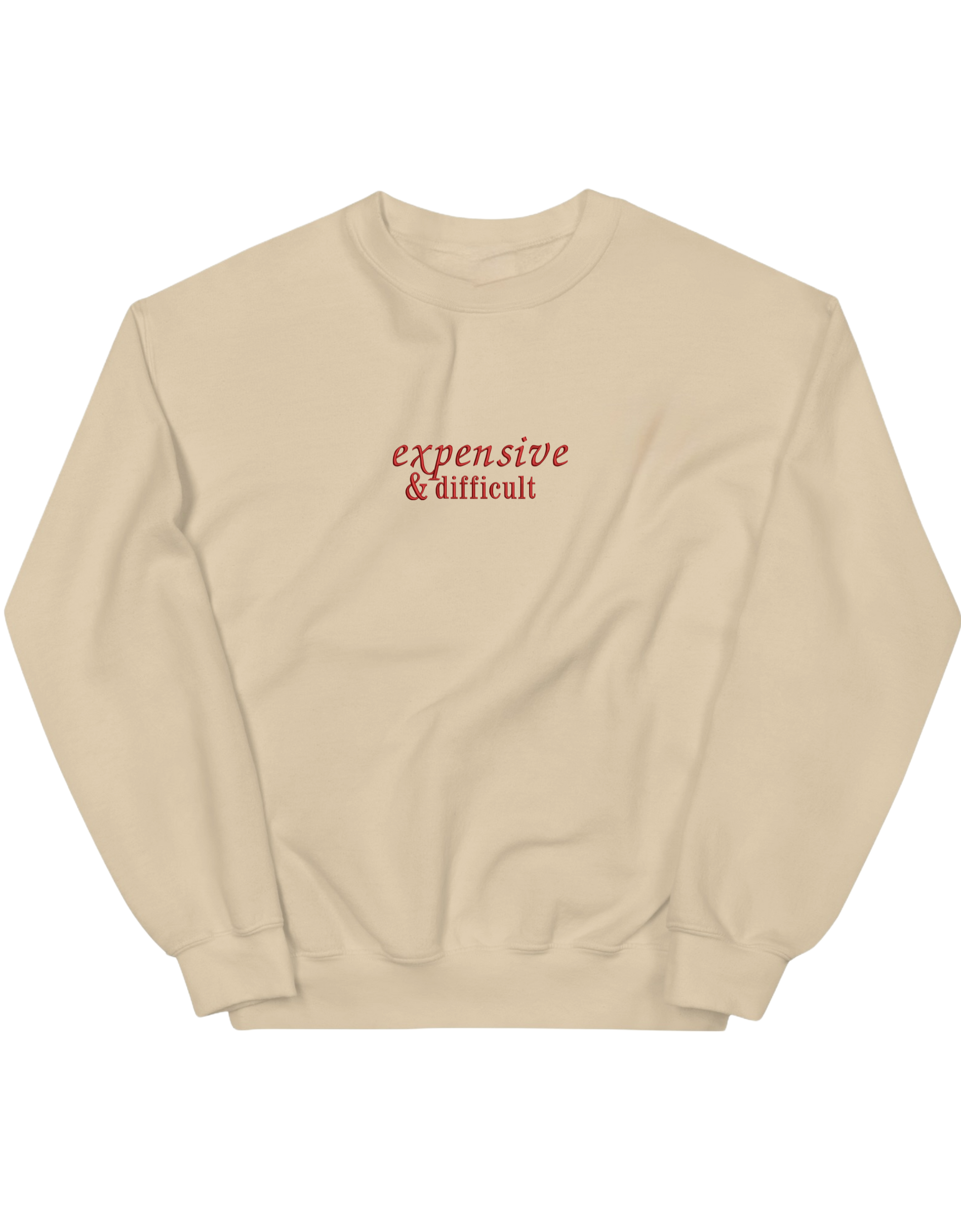 Expensive sweatshirt Girly - Thread Muse