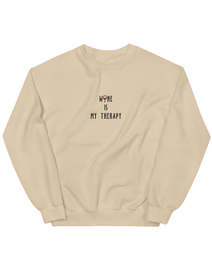Wine sweatshirt mesaje - Thread Muse