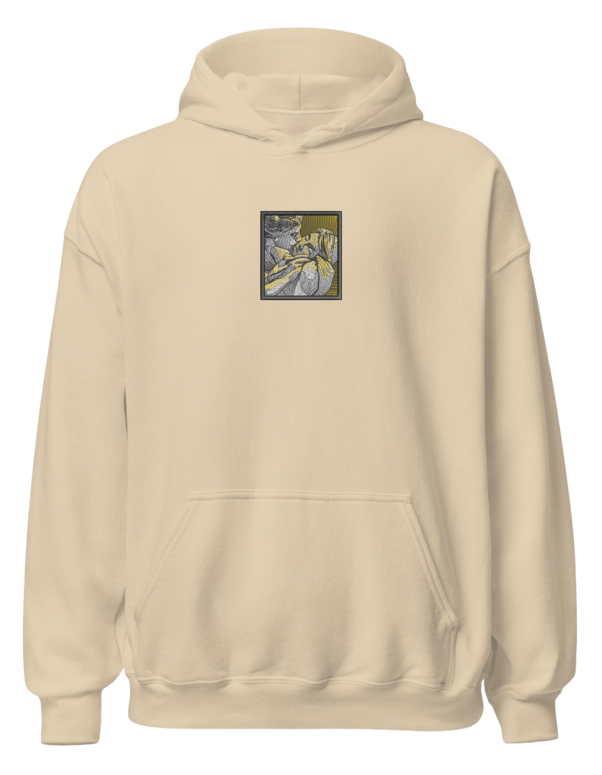 The Kiss Yves Pires hoodie Sculpturi - Thread Muse