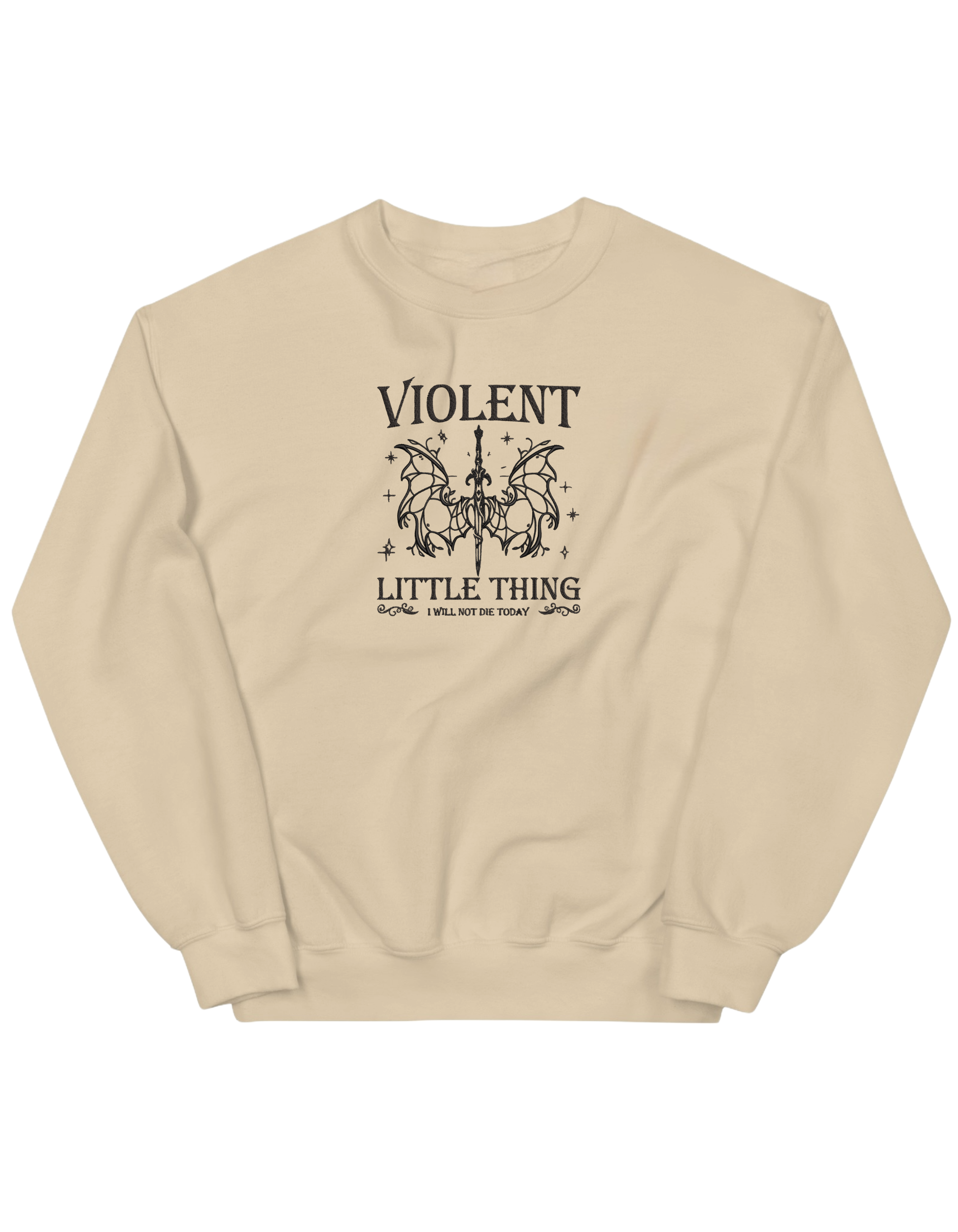 Violent little thing sweatshirt Fourth Wing - Thread Muse
