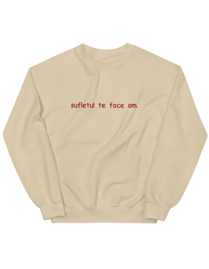 Sufletul sweatshirt Girly - Thread Muse