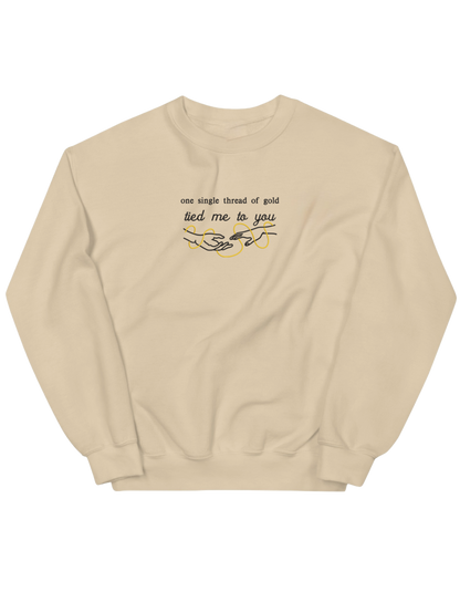 Invisible string hands sweatshirt Taylor Swift - Thread Muse