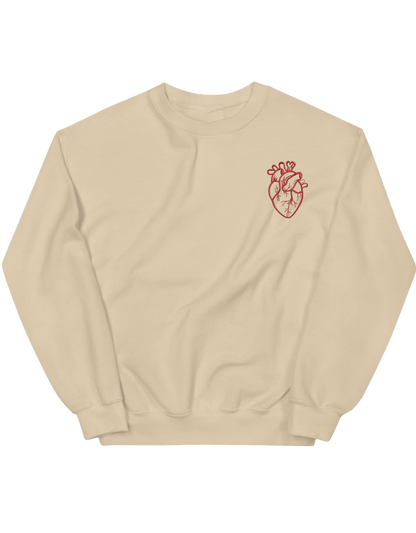 Heart sweatshirt - Thread Muse