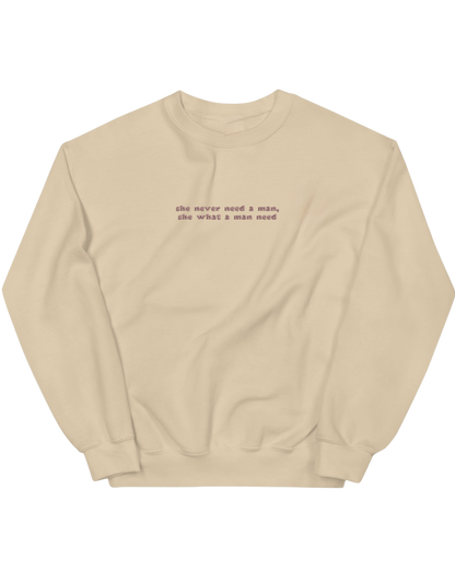 A man need sweatshirt The Weeknd - Thread Muse - Brodat - Bucuresti