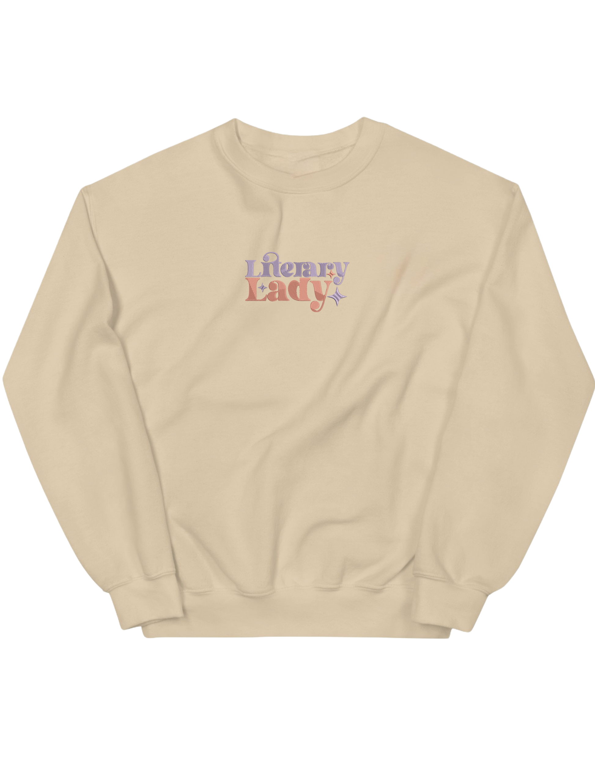 Lady sweatshirt bookish - Thread Muse