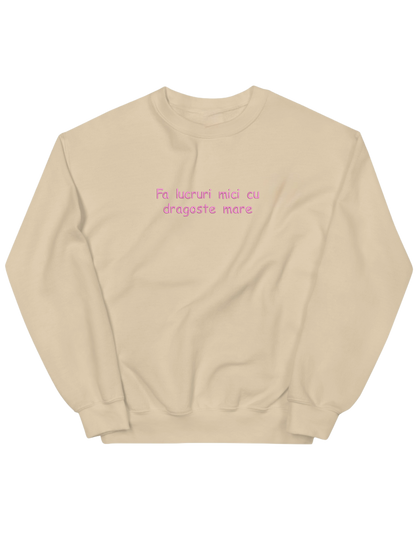 Lucruri mici sweatshirt Girly - Thread Muse