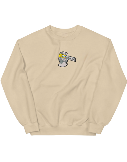 Spongebob statue sweatshirt Sculpturi - Thread Muse