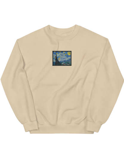 Starry night Van Gogh sweatshirt Picturi - Thread Muse
