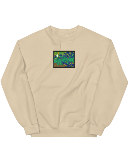 Irises Van Gogh sweatshirt Picturi - Thread Muse