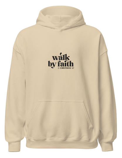 Walk by faith hoodie - Thread Muse