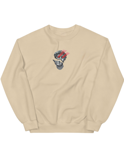 David laser eyes sweatshirt Sculpturi - Thread Muse