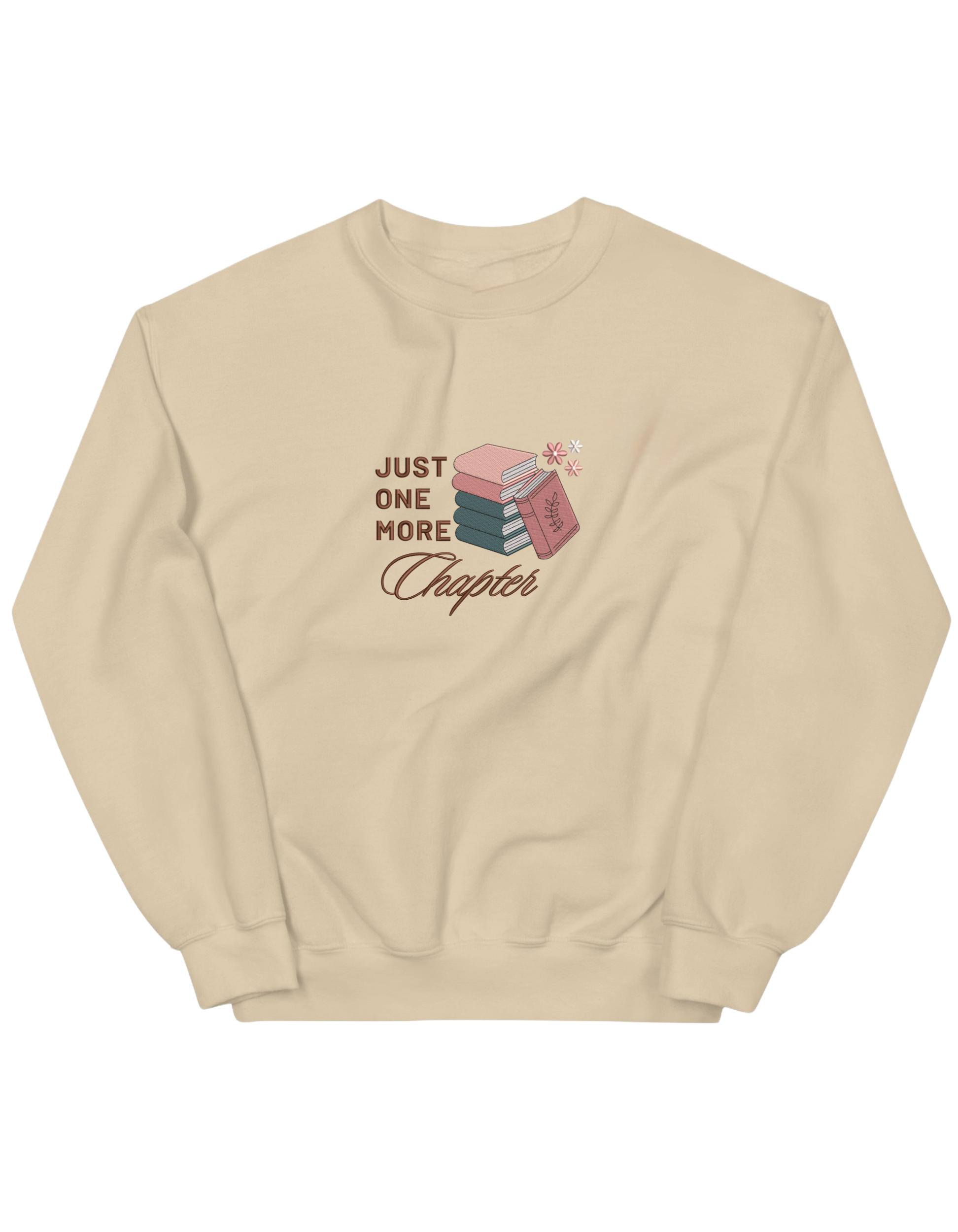 Just one more chapter sweatshirt bookish - Thread Muse