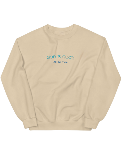 God is good sweatshirt - Thread Muse