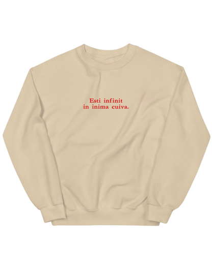 Infinit sweatshirt Girly