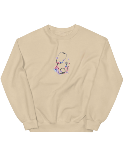 Stetoscop floral sweatshirt - Thread Muse