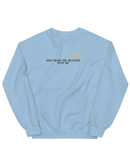 Hide from the heavens sweatshirt Bridgerton - Thread Muse