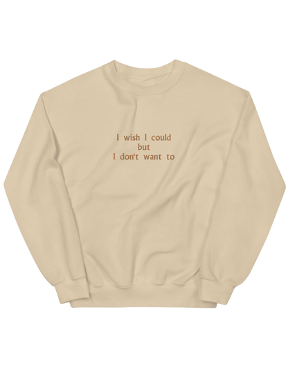 I wish I could sweatshirt Friends - Thread Muse