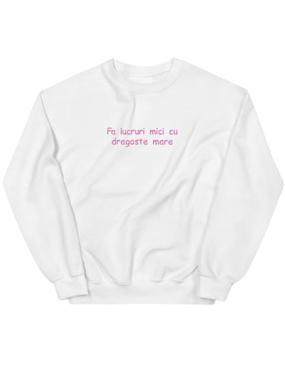 Lucruri mici sweatshirt Girly - Thread Muse