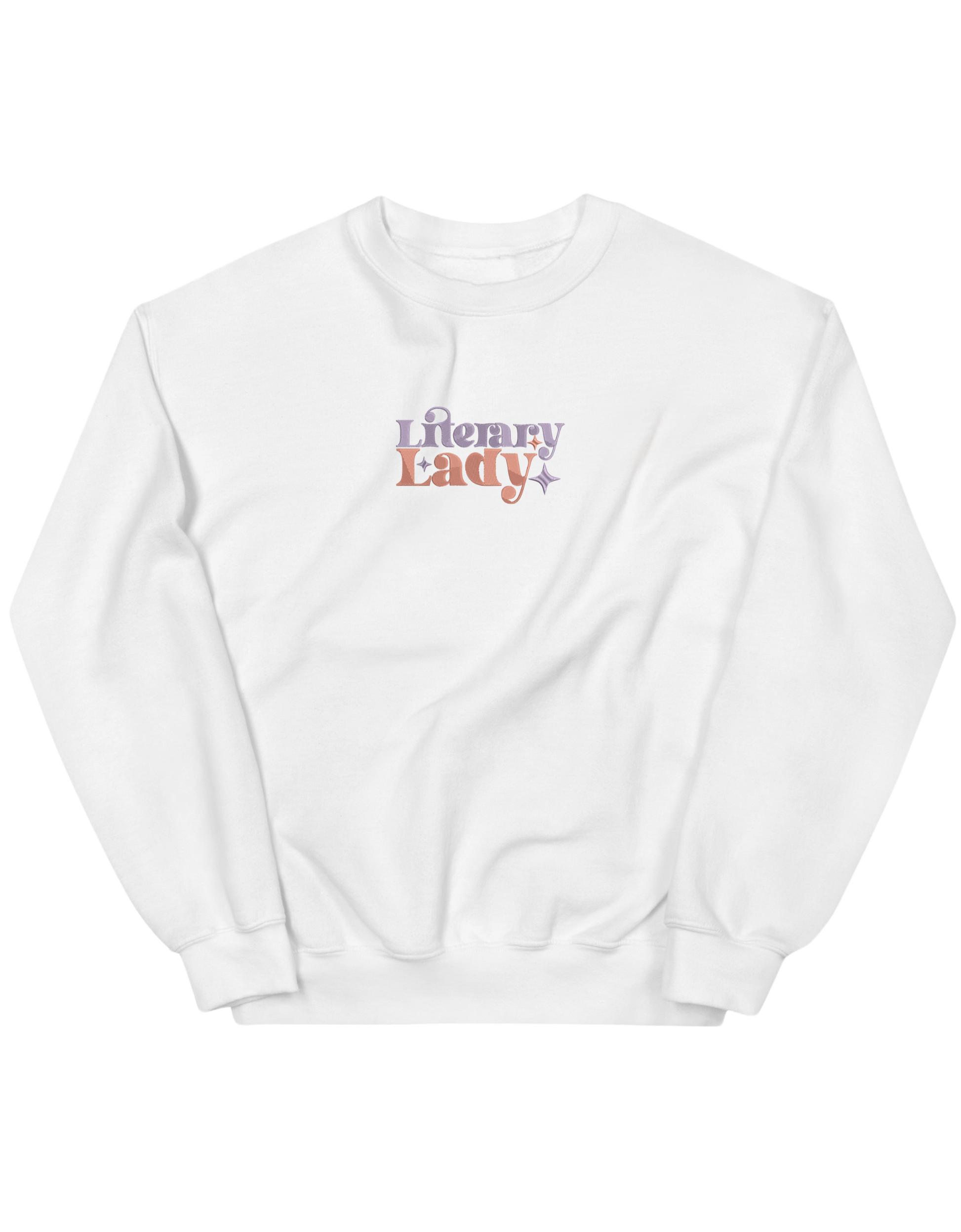 Lady sweatshirt bookish - Thread Muse