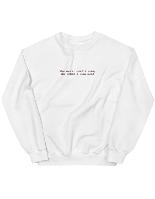 A man need sweatshirt The Weeknd - Thread Muse - Brodat - Bucuresti