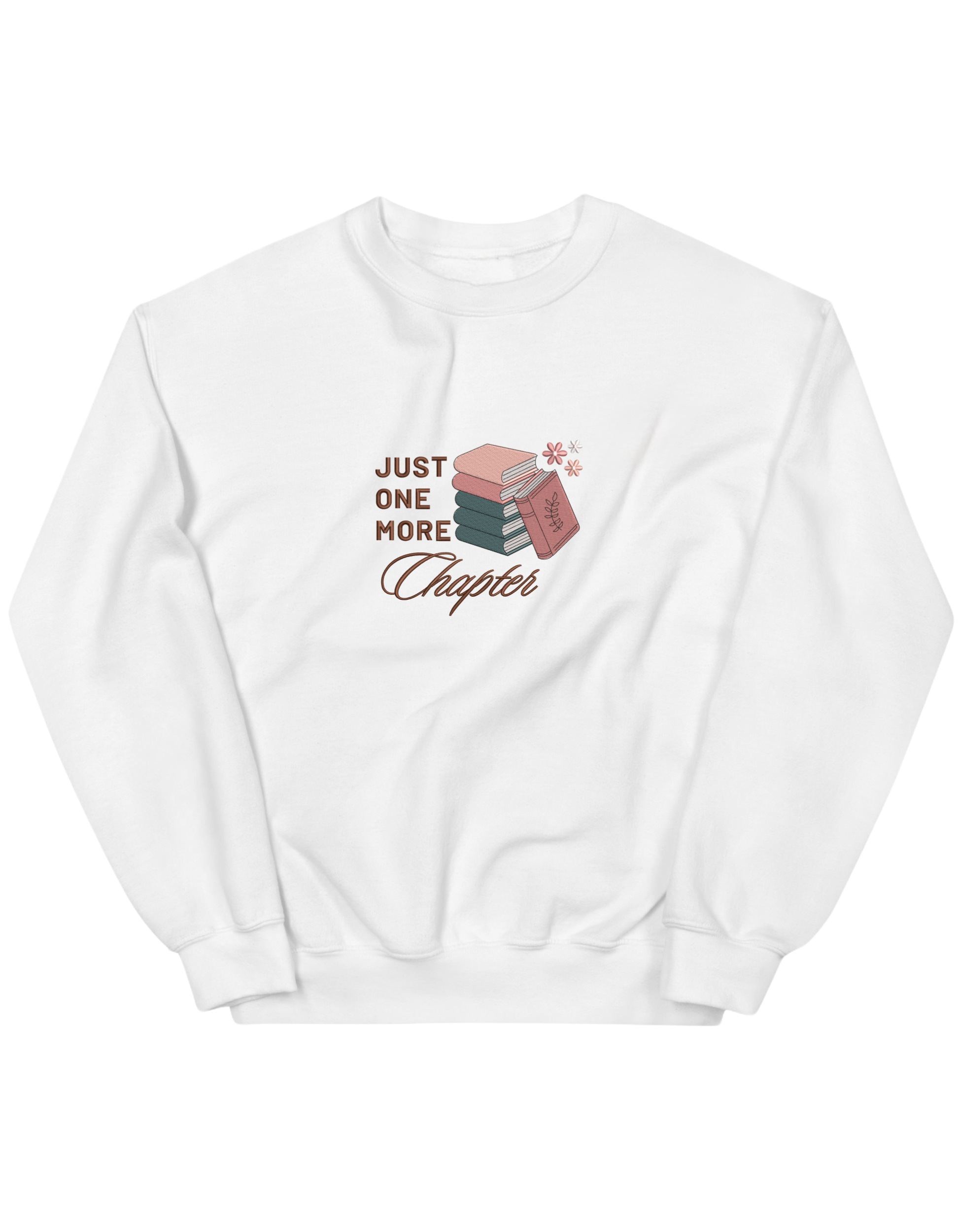 Just one more chapter sweatshirt bookish - Thread Muse