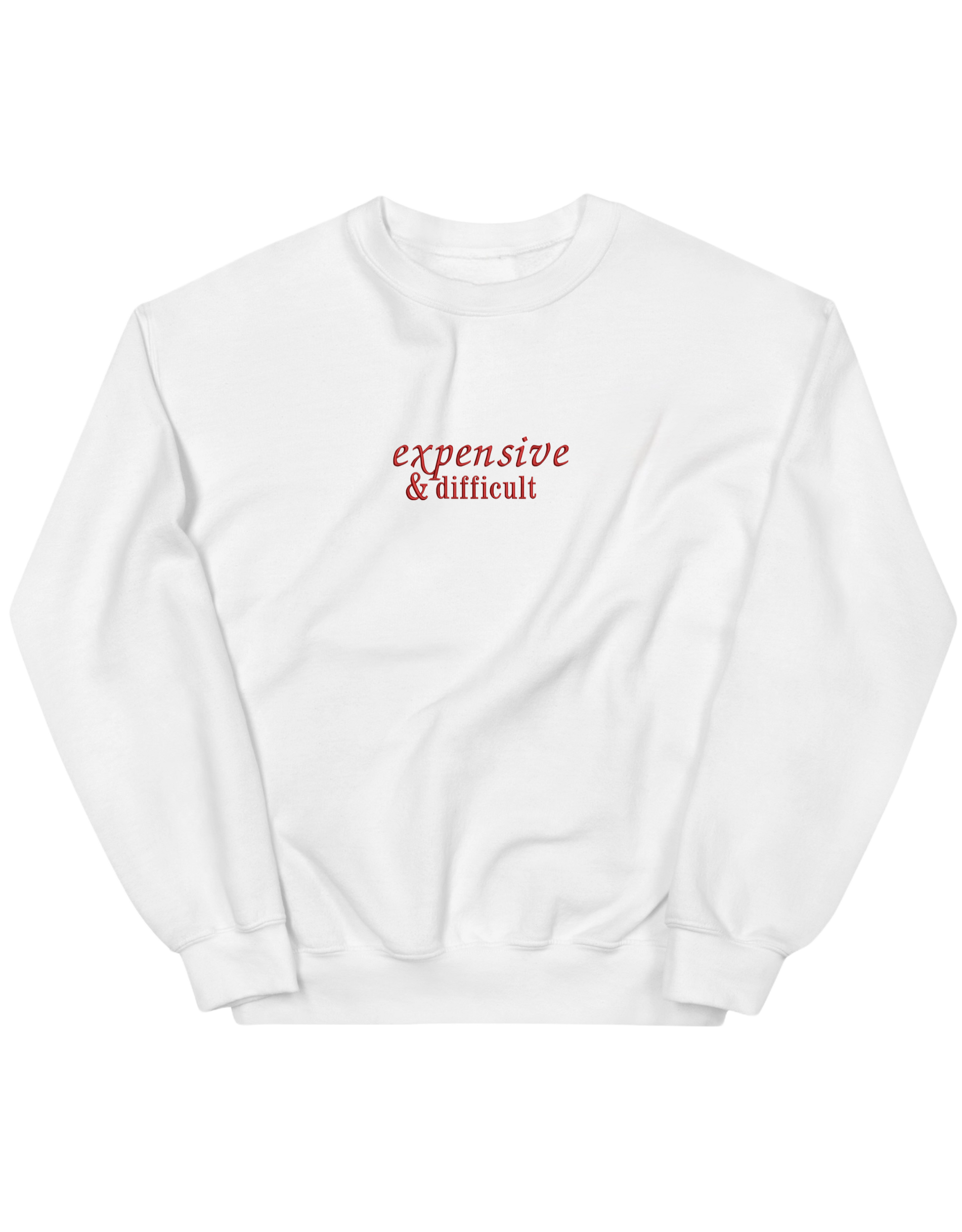 Expensive sweatshirt Girly - Thread Muse