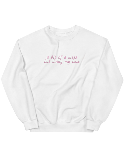 A mess sweatshirt Girly - Thread Muse
