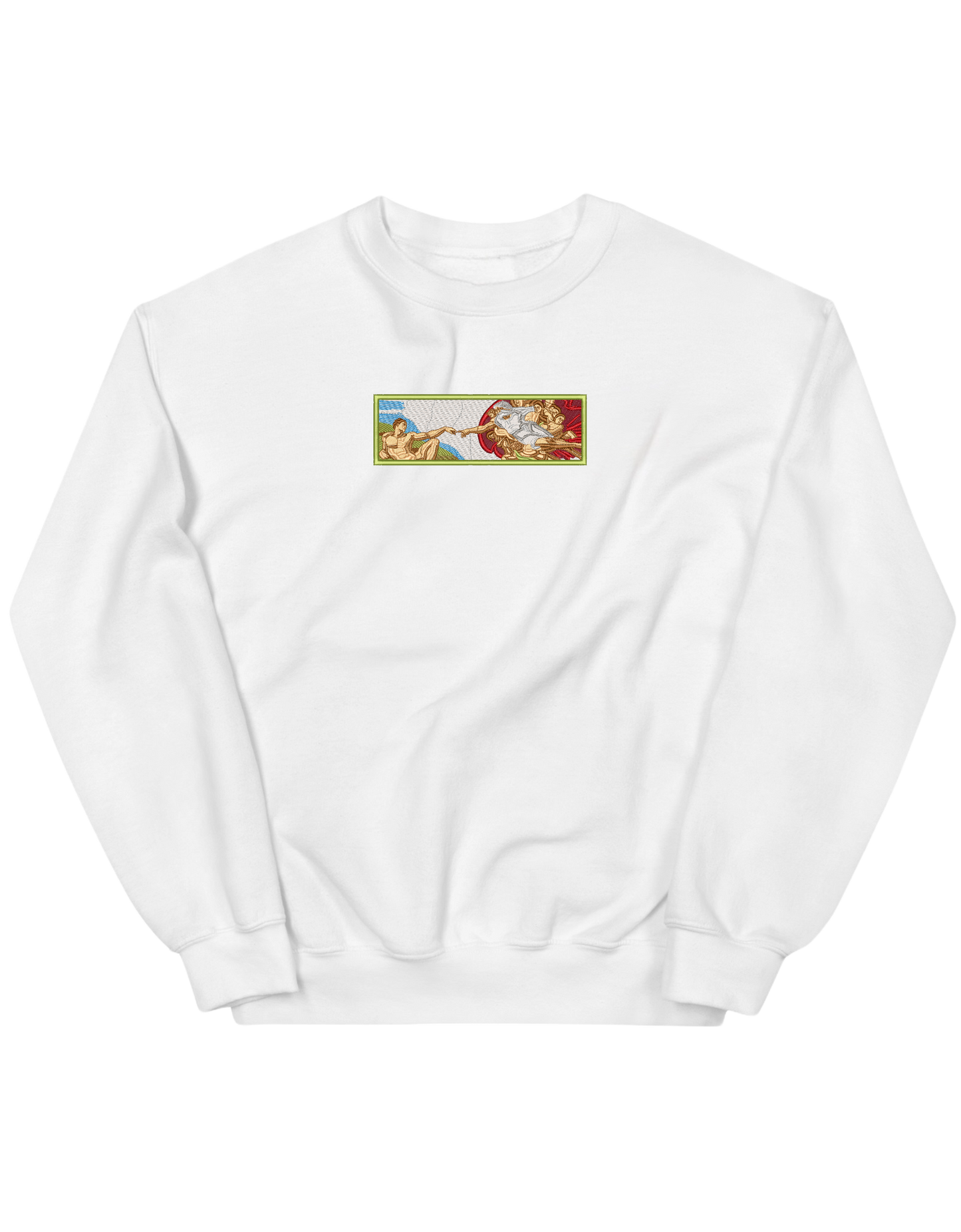 Creation of Adam sweatshirt Picturi