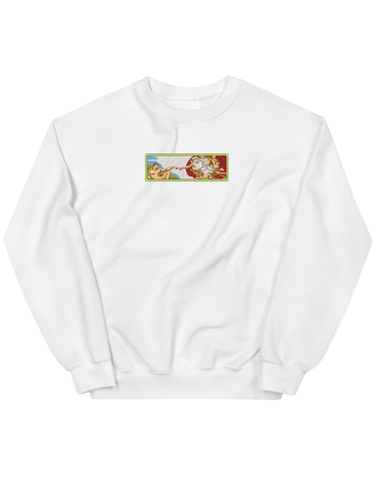 Creation of Adam sweatshirt Picturi