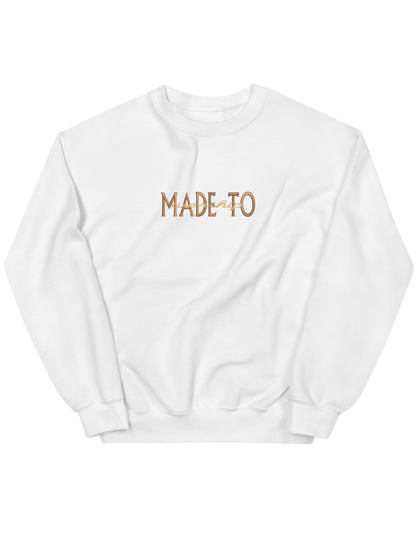 Made to worship maro sweatshirt - Thread Muse