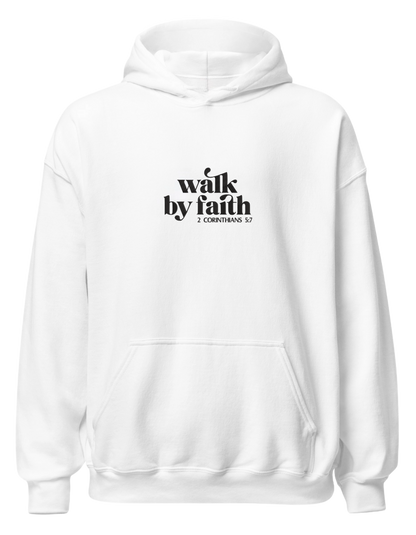 Walk by faith hoodie - Thread Muse