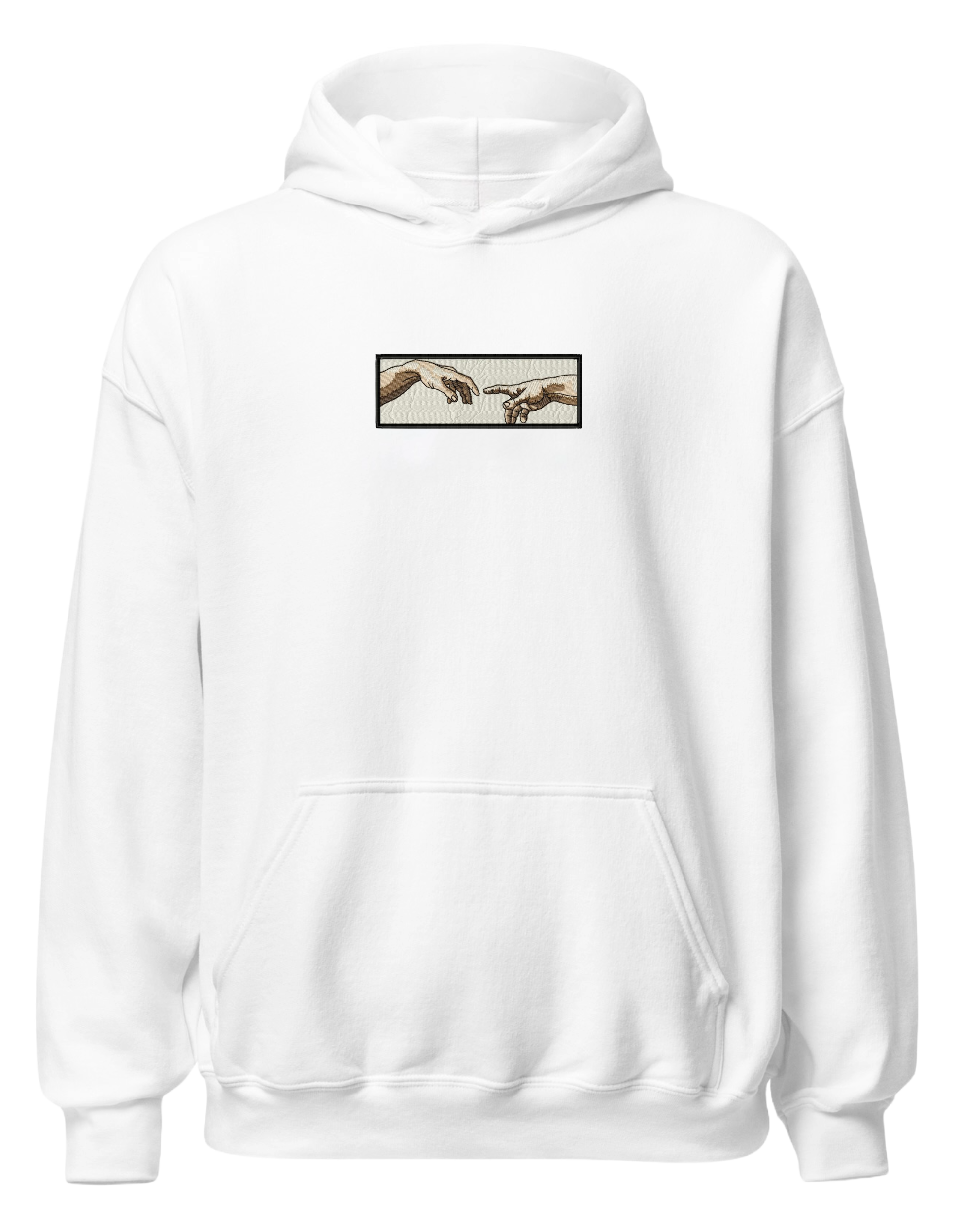 Creation of Adam hands hoodie Picturi - Thread Muse