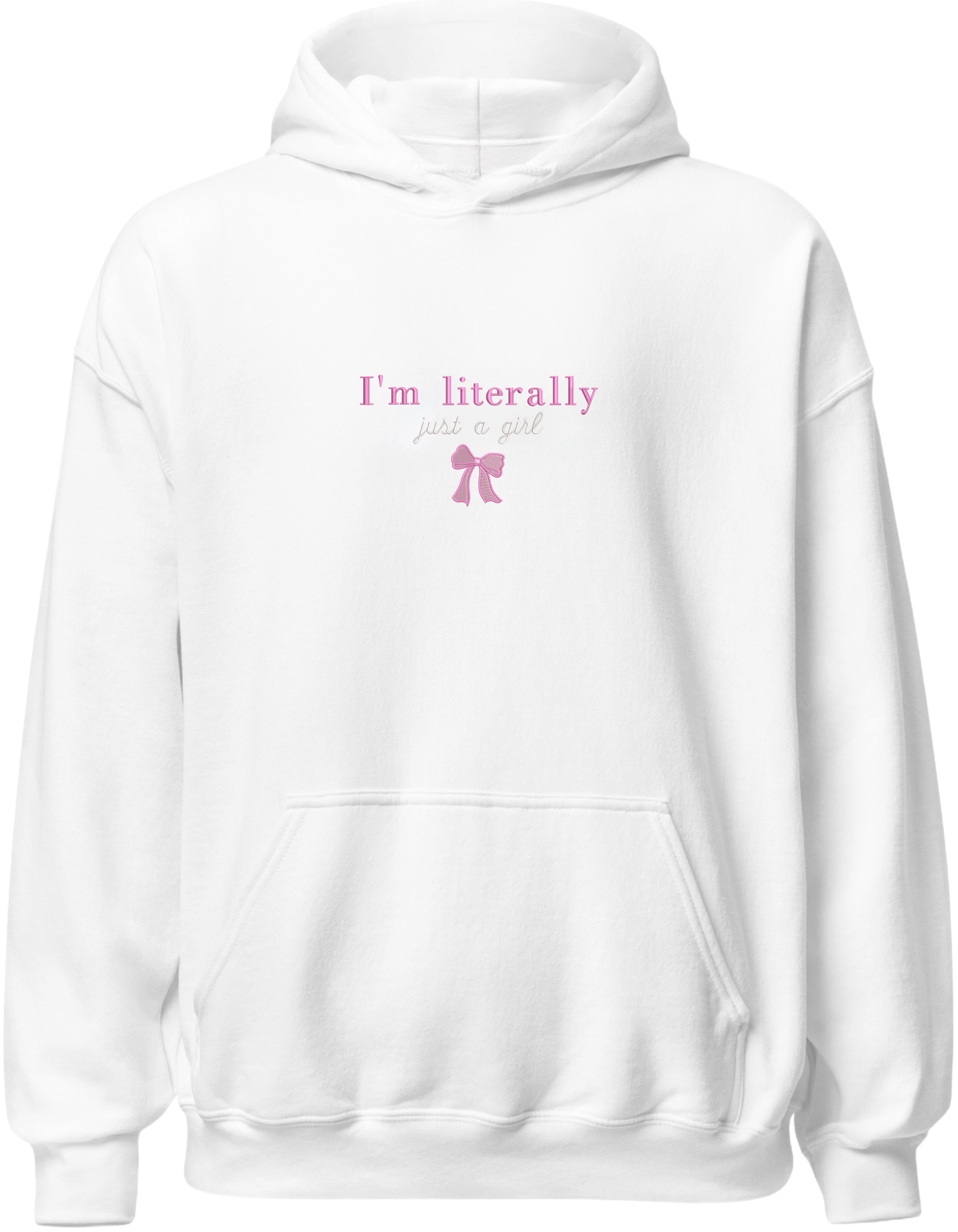 Just a girl hoodie Girly - Thread Muse