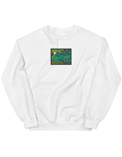 Irises Van Gogh sweatshirt Picturi