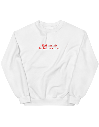 Infinit sweatshirt Girly - Thread Muse