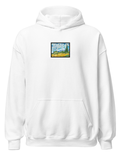 Wheat field with cypresses Van Gogh hoodie Picturi - Thread Muse