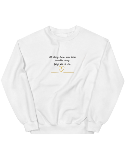 Invisible string sweatshirt Taylor Swift - Thread Muse