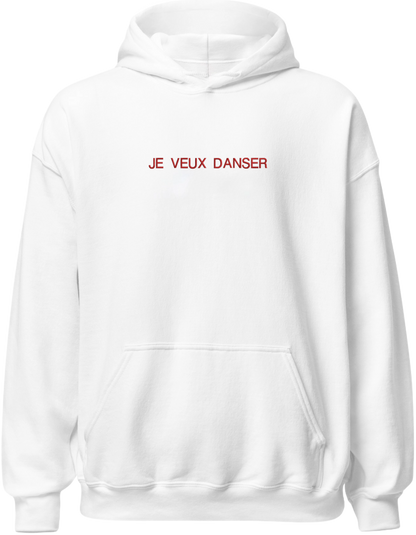 Je veux danser hoodie mesaje - Thread Muse
