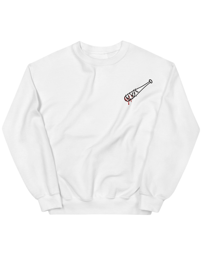 Bloody bat sweatshirt The Walking Dead