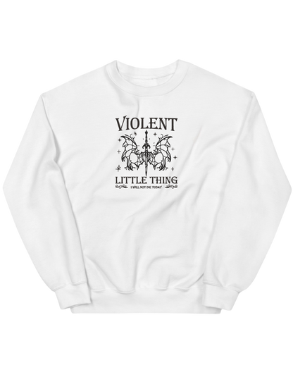 Violent little thing sweatshirt Fourth Wing - Thread Muse