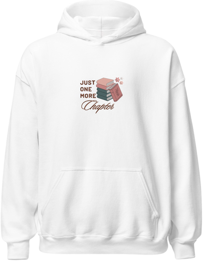 Just one more chapter hoodie bookish - Thread Muse