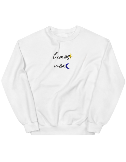 Lumos nox sweatshirt Harry Potter