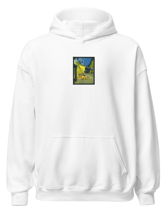 Cafe terrace at night Van Gogh hoodie Picturi - Thread Muse