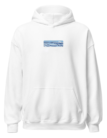 Japanese ocean waves hoodie Picturi - Thread Muse