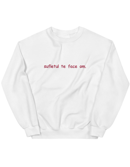 Sufletul sweatshirt Girly - Thread Muse