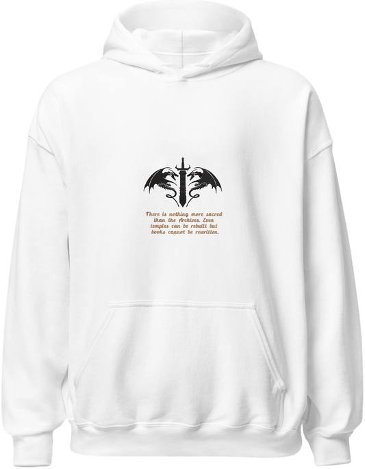 Archives hoodie Fourth Wing - Thread Muse