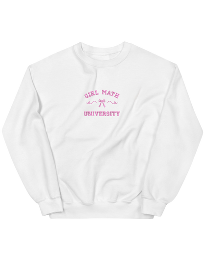 Girl math sweatshir Girly - Thread Muse