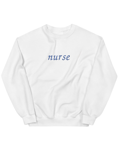 Nurse sweatshirt - Thread Muse