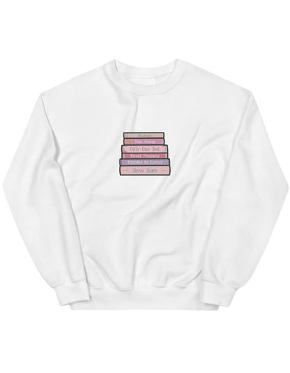 Tropes sweatshirt bookish - Thread Muse