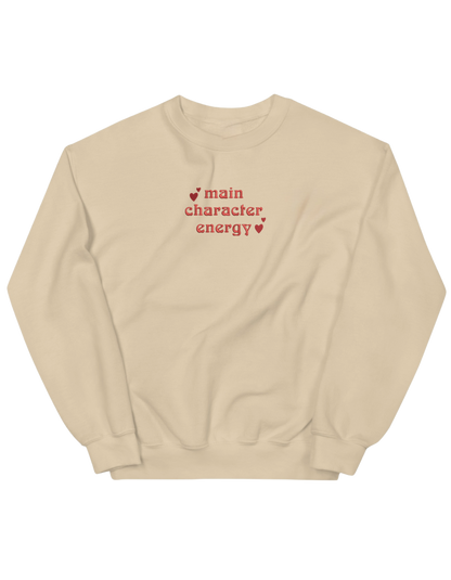 Main character sweatshirt Girly - Thread Muse
